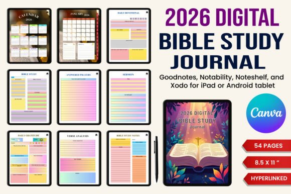 2026 Digital Bible Study Journal: A Practical Tool for Intentional Spiritual Growth