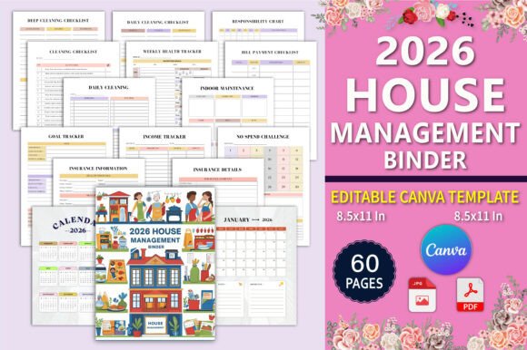 2026 House Management Binder