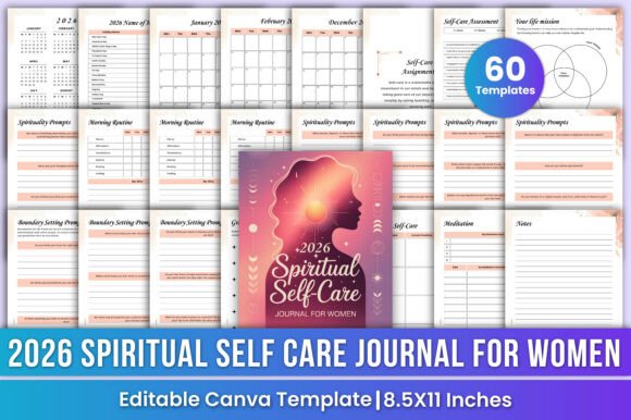 2026 Spiritual Self-Care Journal for Women: A Grounded, Personalized Path to Inner Peace and Purpose