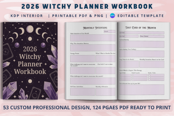 2026 Witchy Planner Workbook