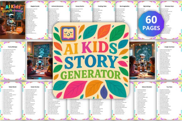 AI Kids Story Generator 1000 Prompts: A Magical Tool for Creative Storytelling
