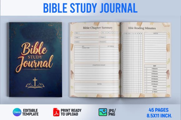 Bible Study Journal Canva Template: A Practical Tool for Intentional Scripture Engagement