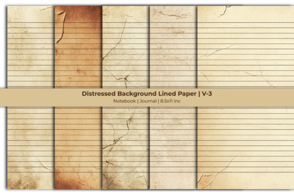 Lined Pages Distressed Background: A Practical Resource for Authentic Document Design