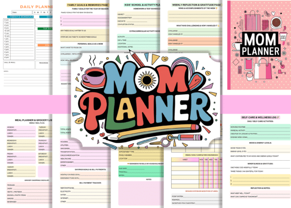 Master Your Busy Life with the Mom Planner