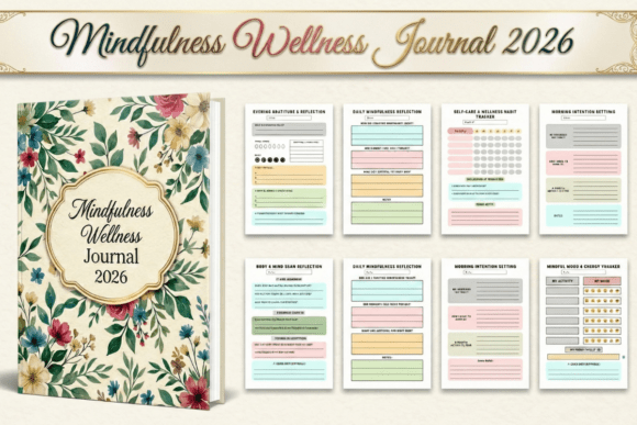 Mindfulness Wellness Journal 2026